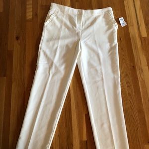 Ruffle pocket trousers